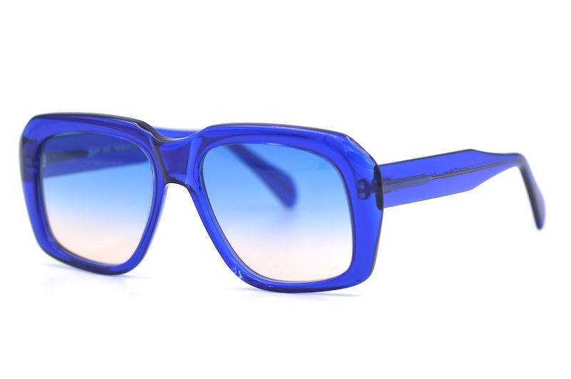 Preciosa 940 Blue Goliath Sunglasses - UV Protection Polarized Aviator Style for Men & Women - Perfect for Driving, Beach, and Outdoor Activities
