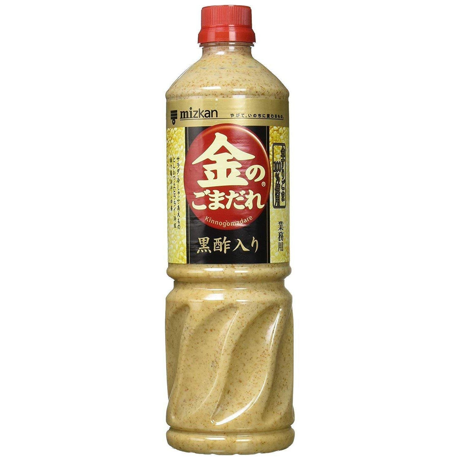 Mizkan Kinno Gomadare Sesame Dressing 1055g - Premium Japanese Sesame Sauce for Salads, Noodles & Dipping - Perfect for Asian Cuisine & Home Cooking