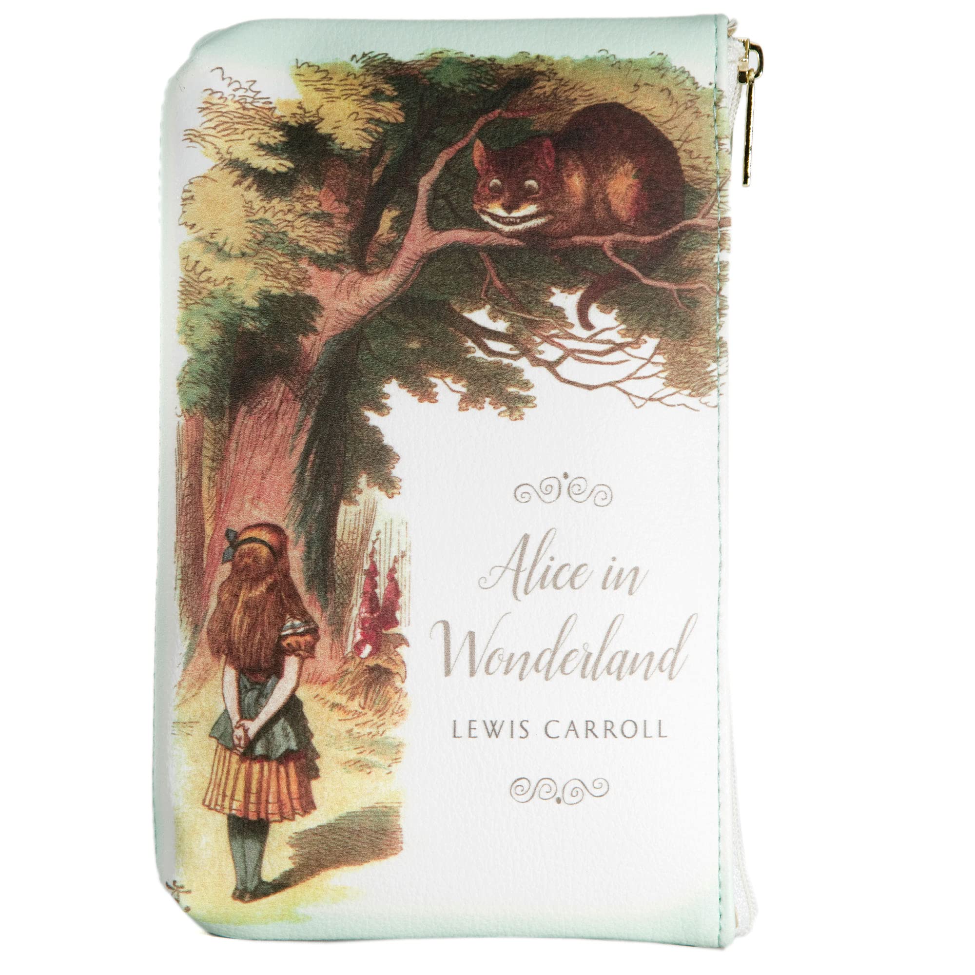 Book Lover's Themed Pouch Clutch - Stylish Makeup & Toiletry Bag for Women | Perfect for Book Club Meetings, Travel & Daily Essentials Organization