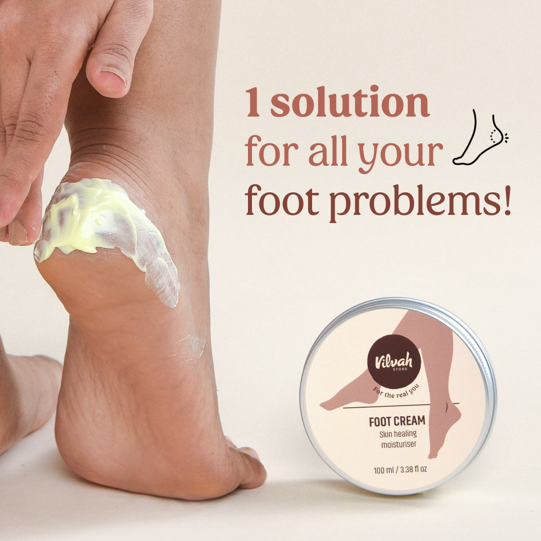 Best Foot Cream for Cracked Heels - Intensive Moisturizing Treatment for Dry, Rough Feet - Perfect for Daily Use at Home, Spa & Travel