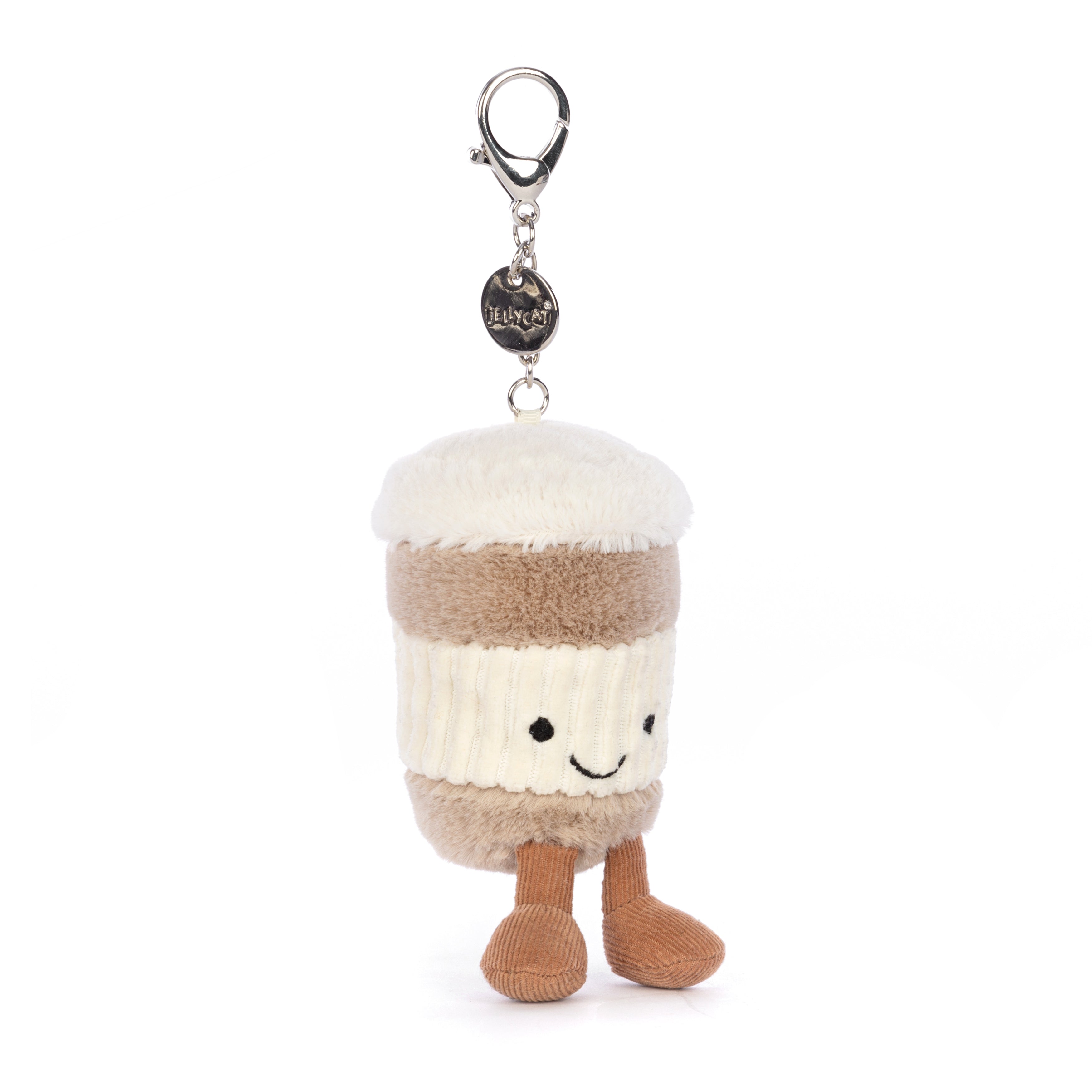 Amuseable Coffee To Go Bag Charm - Cute & Funny Coffee Lover Accessory for Travel, Work & Gifts | Perfect for Coffee Enthusiasts & Baristas