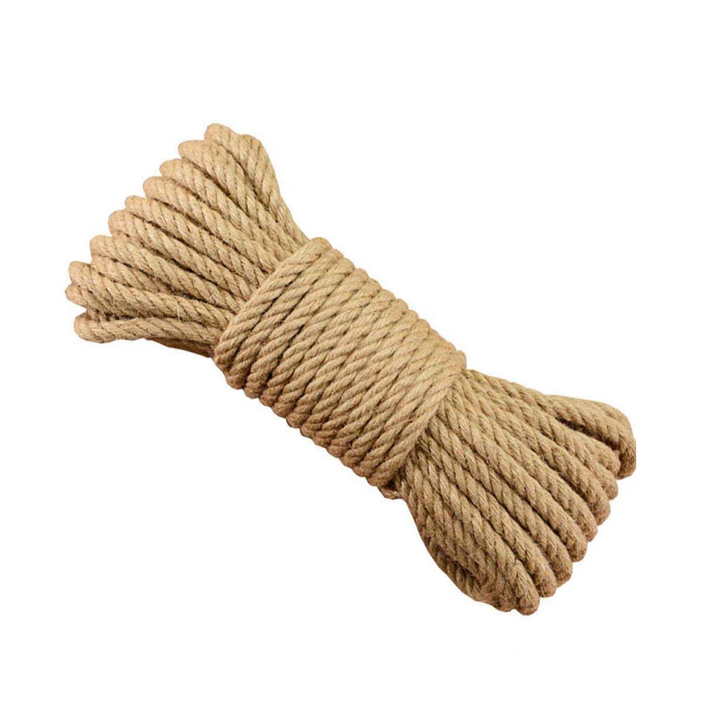 Natural Sisal Rope for Cat Scratching Post Replacement - Durable Twisted Fiber DIY Home Decor - Perfect for Pet Furniture, Crafts & Wall Hangings