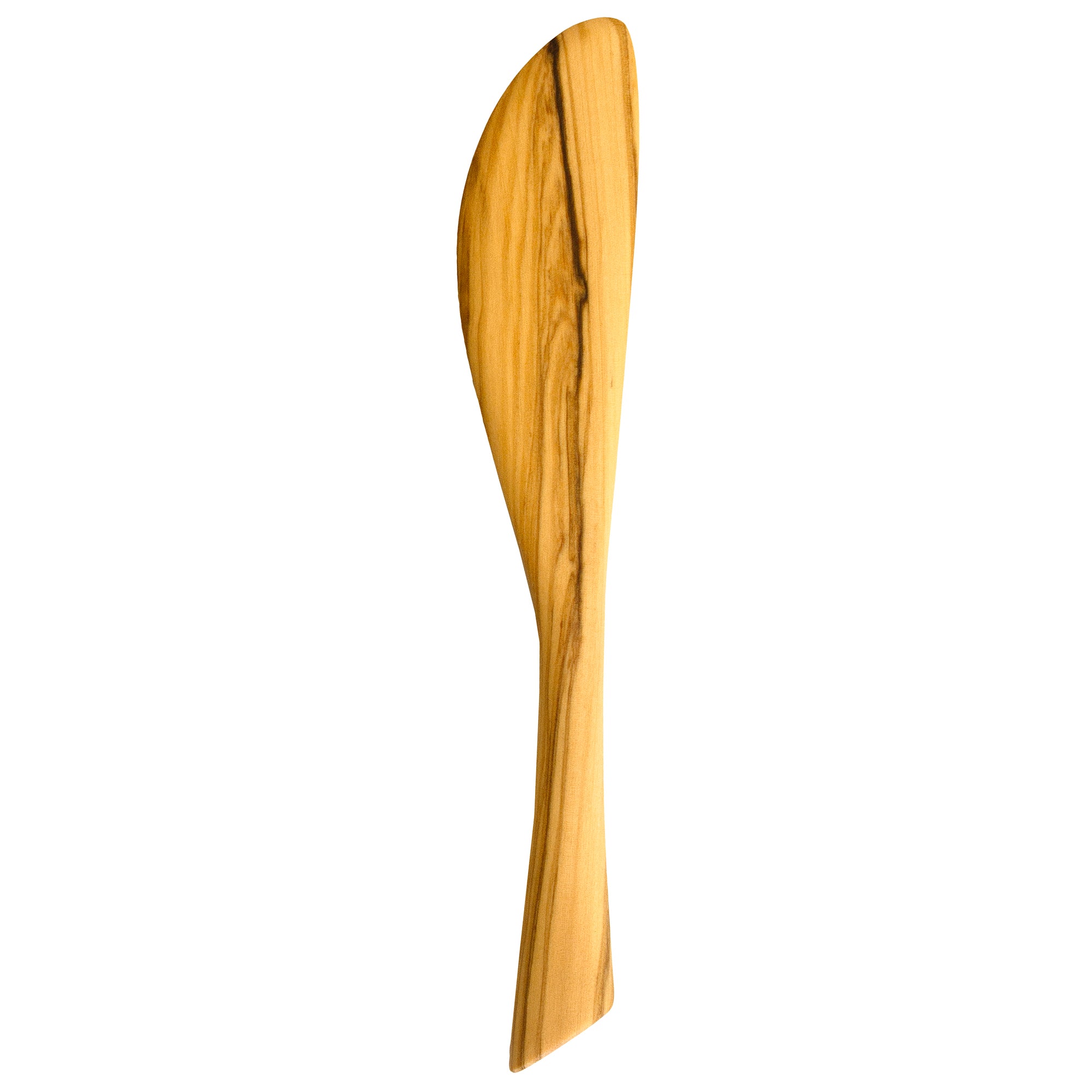 Premium Olive Wood Spreader Knife - Rock & Branch® - Handcrafted for Butter, Cheese & Jam - Perfect for Charcuterie Boards & Gourmet Kitchen Gifts