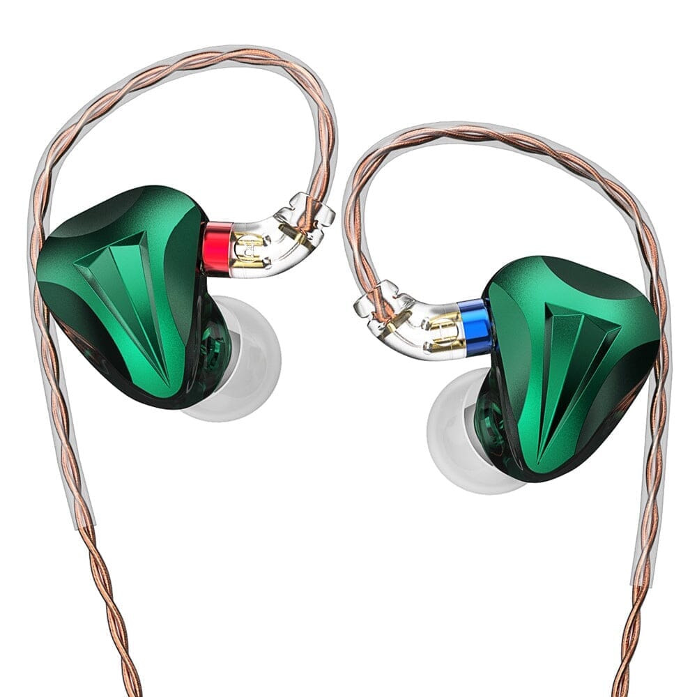 CVJ Freedom 1DD + 4BA Hybrid Driver In-Ear Monitors - High Resolution Audiophile IEMs for Music, Gaming & Studio Monitoring
