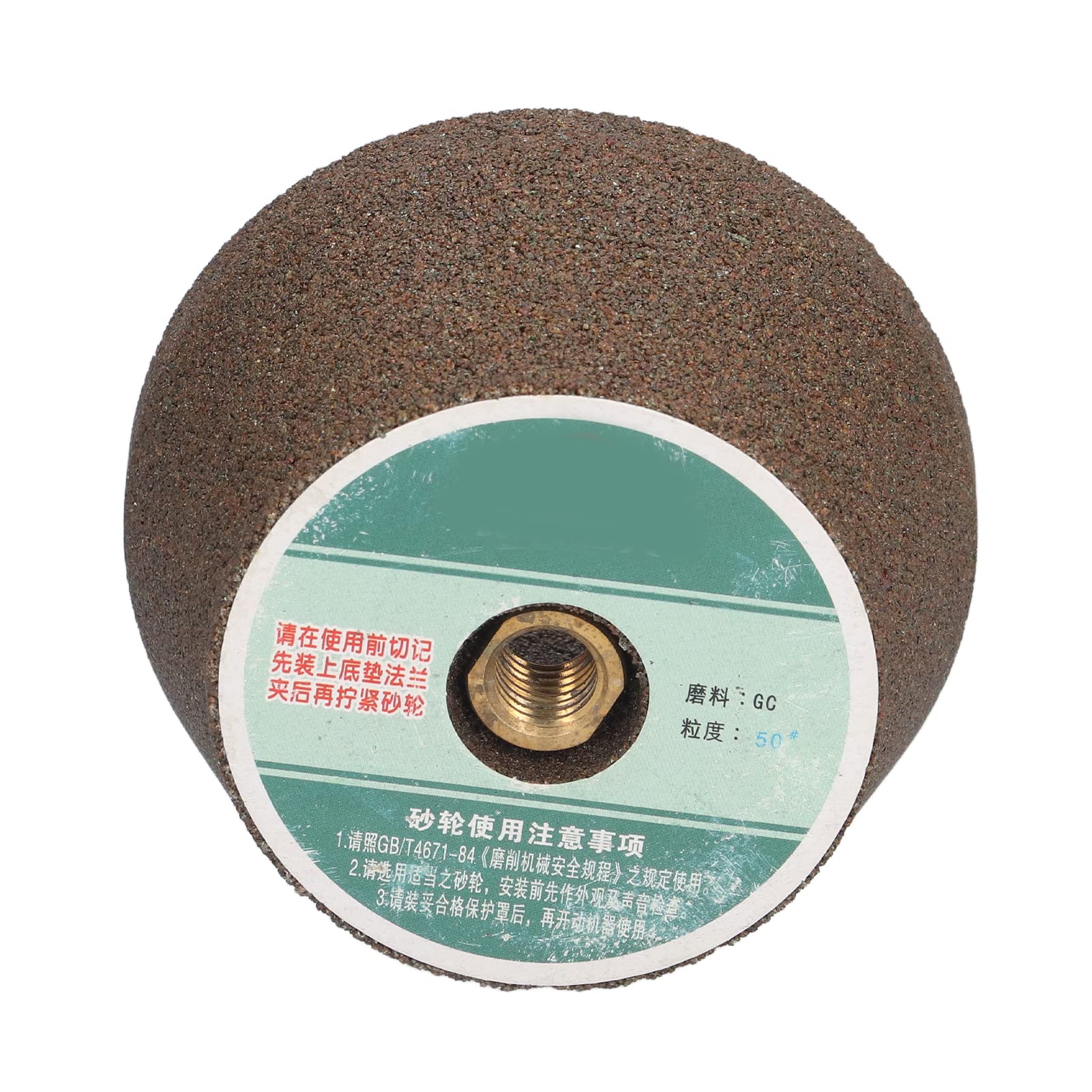 High Removal Rate 100/50 Grit Thickened Grinding Wheel for Metal, Wood & Industrial Applications - Durable Abrasive Disc for Grinding, Polishing & Surface Preparation