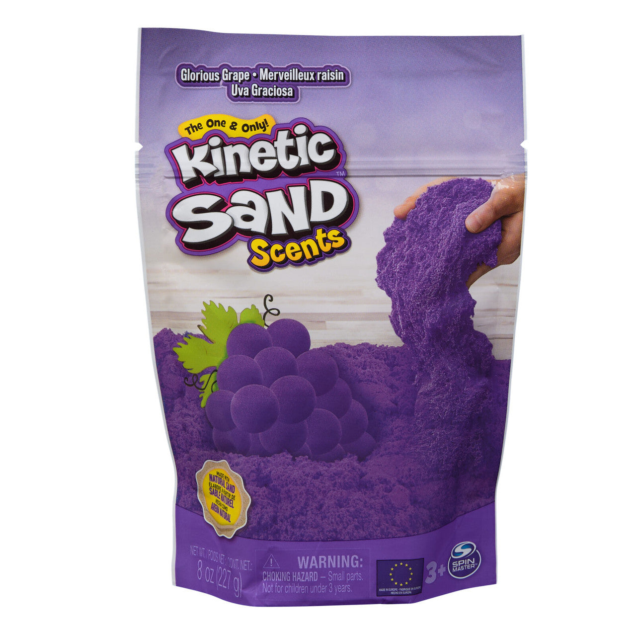 Kinetic Sand 8oz Fruity Scented Play Sand - Sensory Toys for Kids, Stress Relief for Adults - Perfect for Indoor Play, Classroom Activities & Relaxation Therapy