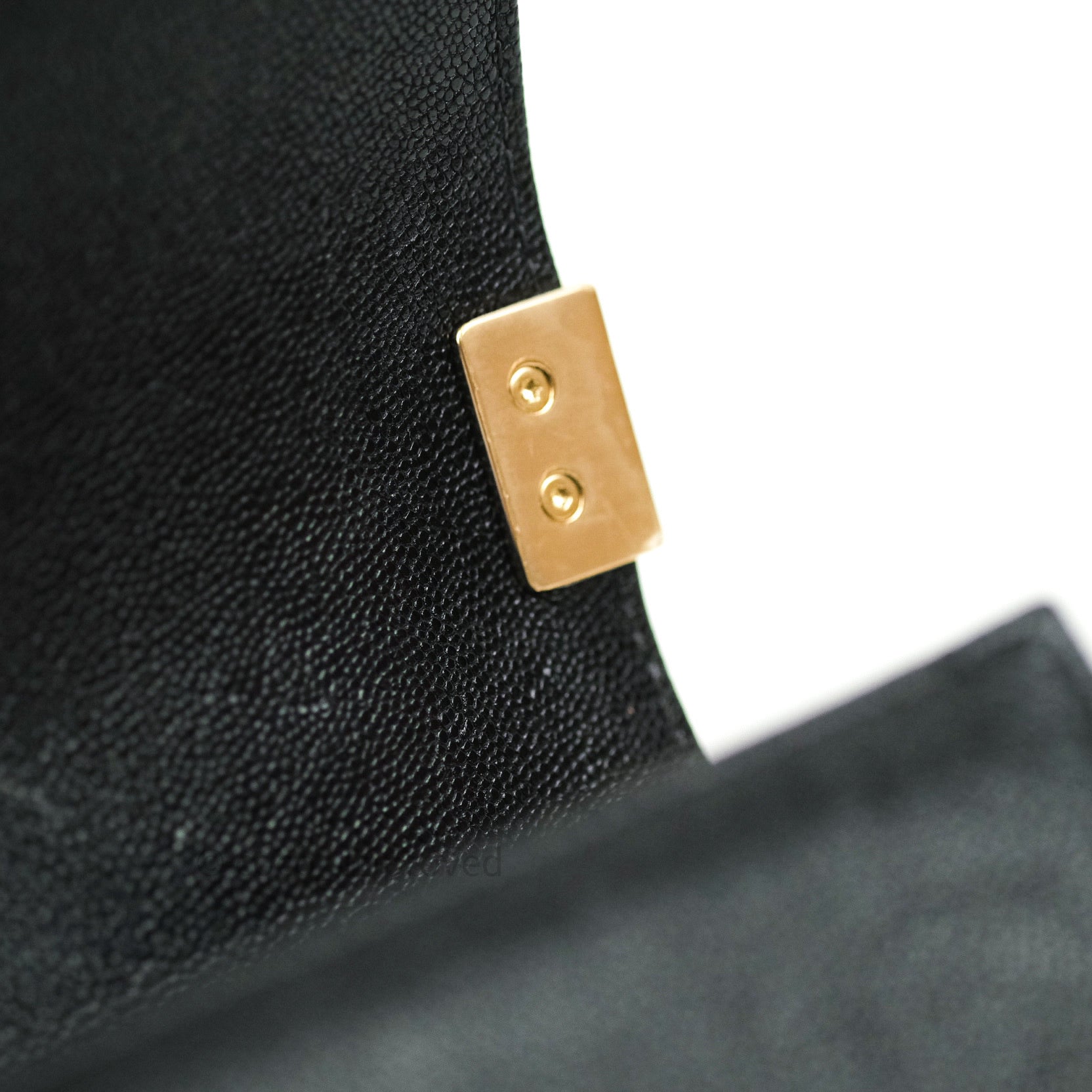 Chanel Boy Chevron Medium Black Caviar Gold Hardware Bag - Luxury Designer Handbag for Women | Perfect for Evening Parties, Date Nights & Special Occasions