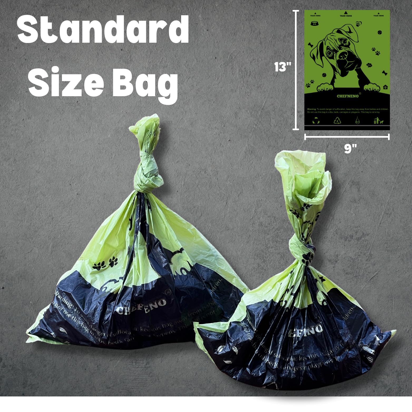 Eco-Friendly Biodegradable Dog Poop Bags with Dispenser - 576 Bags (32 Refill Rolls) | Unscented Pet Waste Bags for Dogs & Cats | Perfect for Park Walks, Backyard Cleanup & Travel