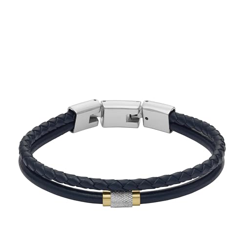 Navy Braided Multi w/ Two-Tone Rondelle