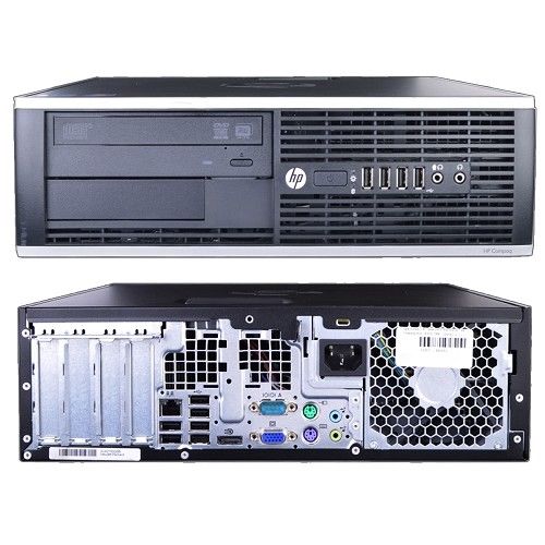HP Compaq 6200 Pro Business Desktop Computer - Intel Core i5 3.10GHz, 8GB RAM, 500GB HDD, Windows 10 Pro - Perfect for Office Work, Home Use & Small Business Computing