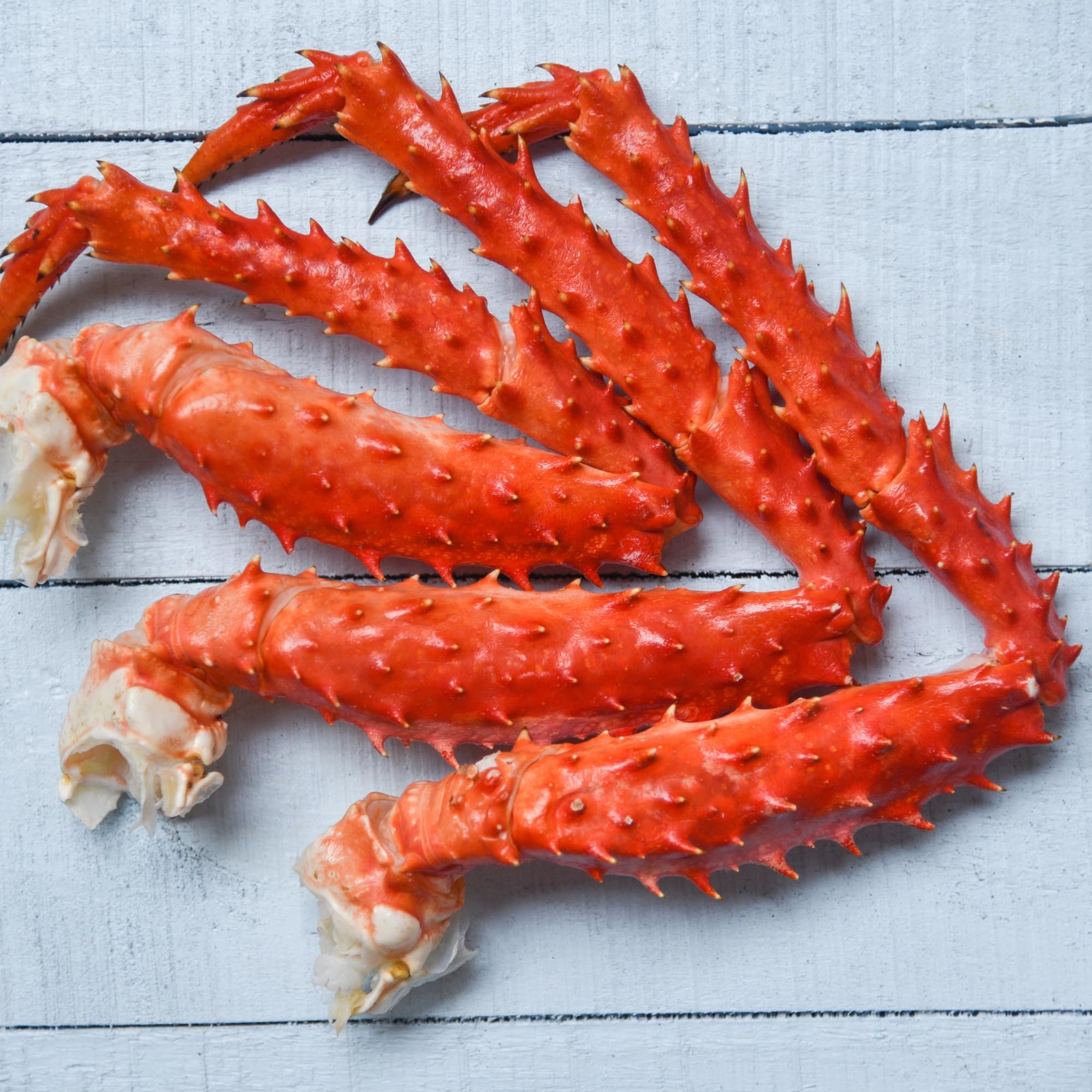 Premium Alaskan Red King Crab Legs Jumbo 9-12 Count (4lbs) – Wild-Caught, Frozen Seafood Delicacy for Gourmet Meals, Special Occasions & Fine Dining