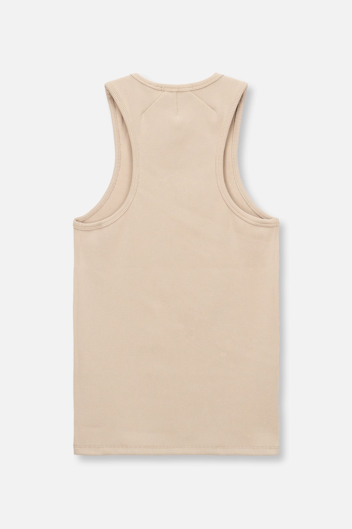 Women's Casual Ribbed Tank Top - Soft Stretch Fit Sleeveless Shirt for Summer, Workout & Layering | Tan