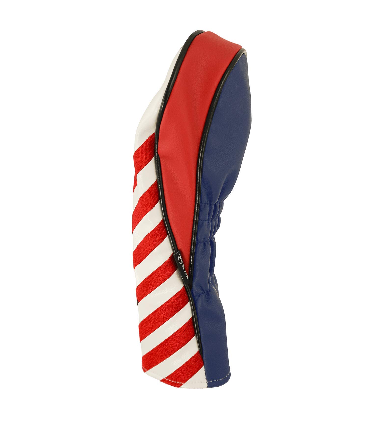 Ram Golf USA Stars and Stripes PU Leather Headcover for Driver/Wood Hybrid - Durable Protection for Golf Clubs on the Course