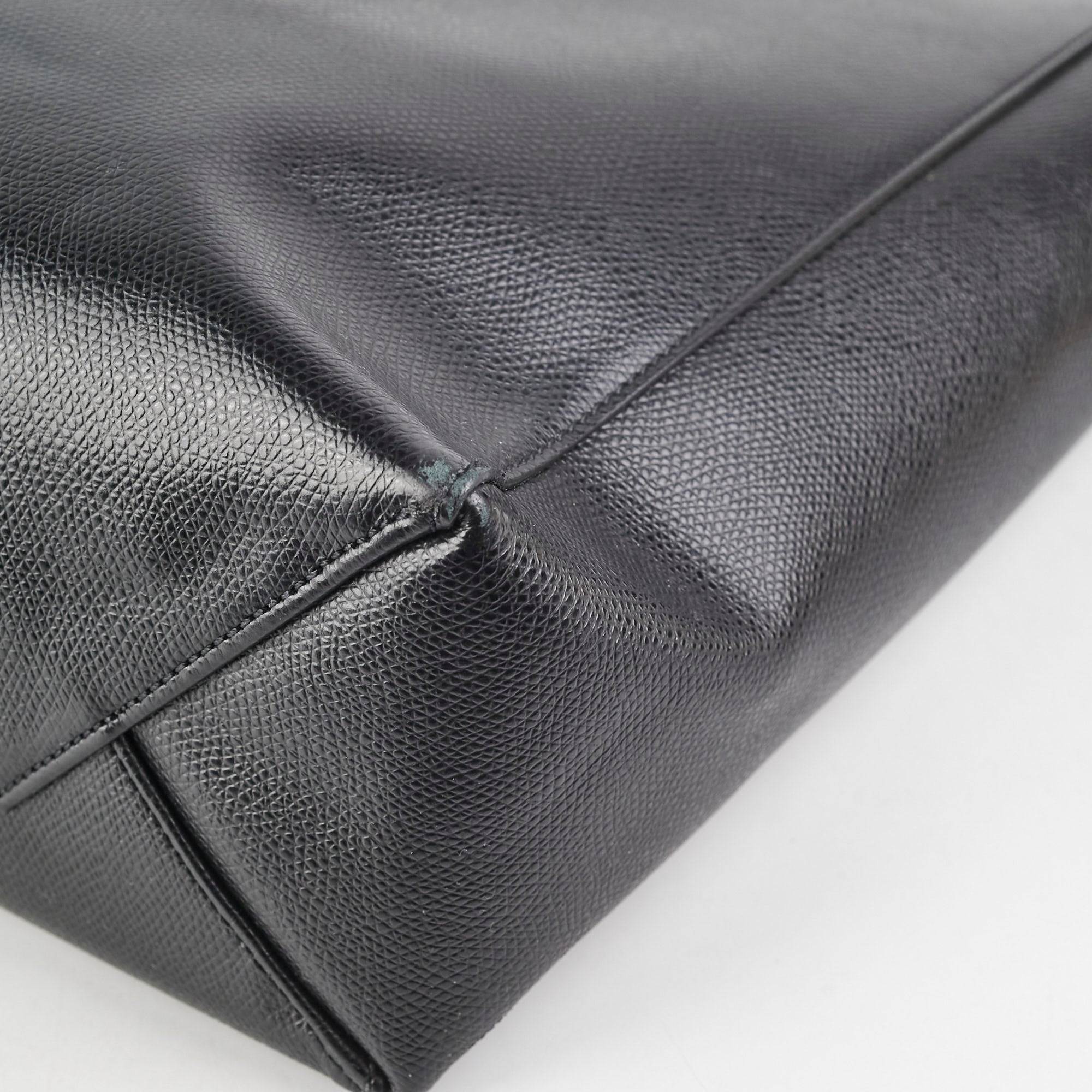 Celine Black Leather Tote Bag for Women - Luxurious Designer Handbag for Work, Travel & Everyday Use