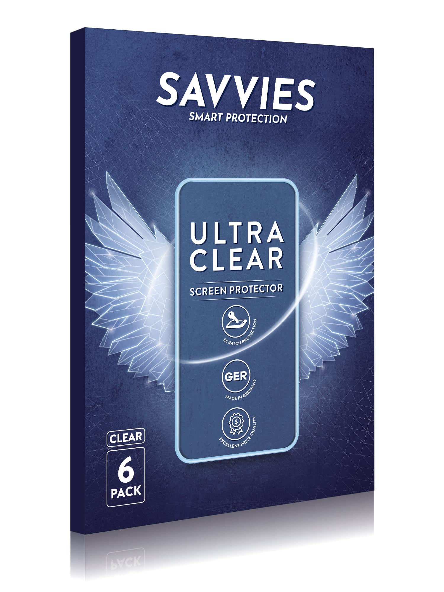Savvies 6-Pack Screen Protector for TomTom GO Discover 7