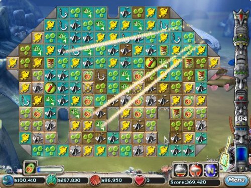 Jewel Games: Big Kahuna Reef 3 - Exciting Underwater Puzzle Adventure Game for PC | Perfect for Family Game Night & Stress Relief