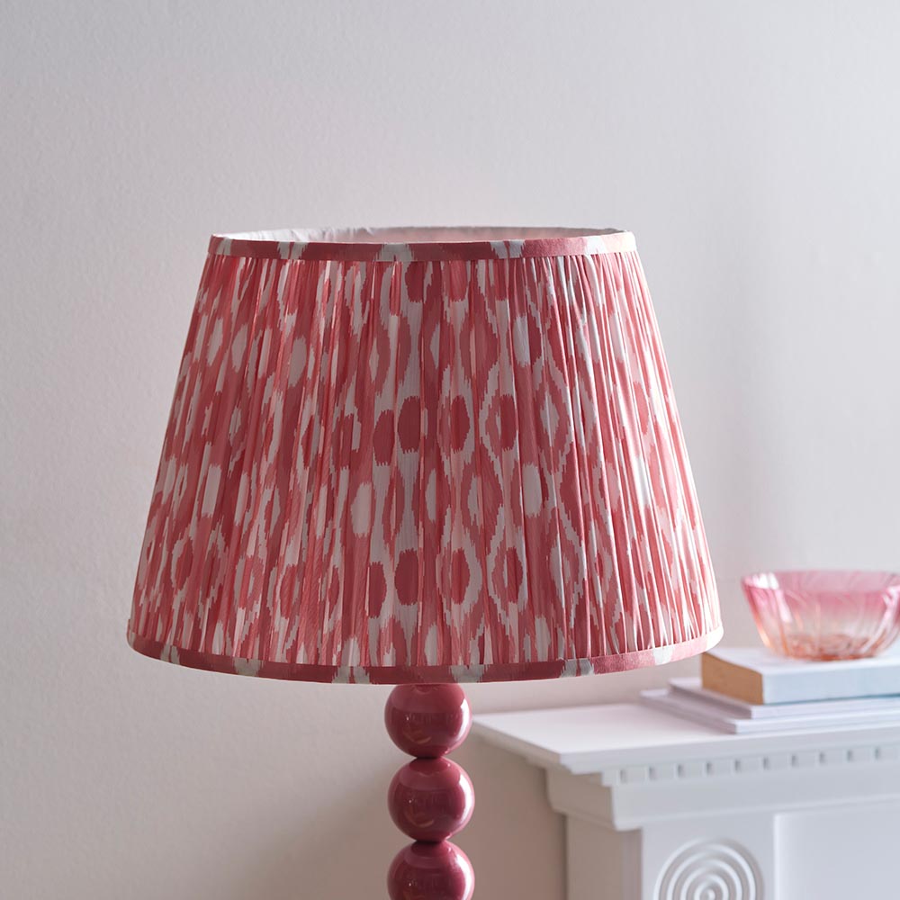 Auralis Ikat Floor Lamp with E27 Socket - Modern Handwoven Design for Living Room, Bedroom & Office Lighting