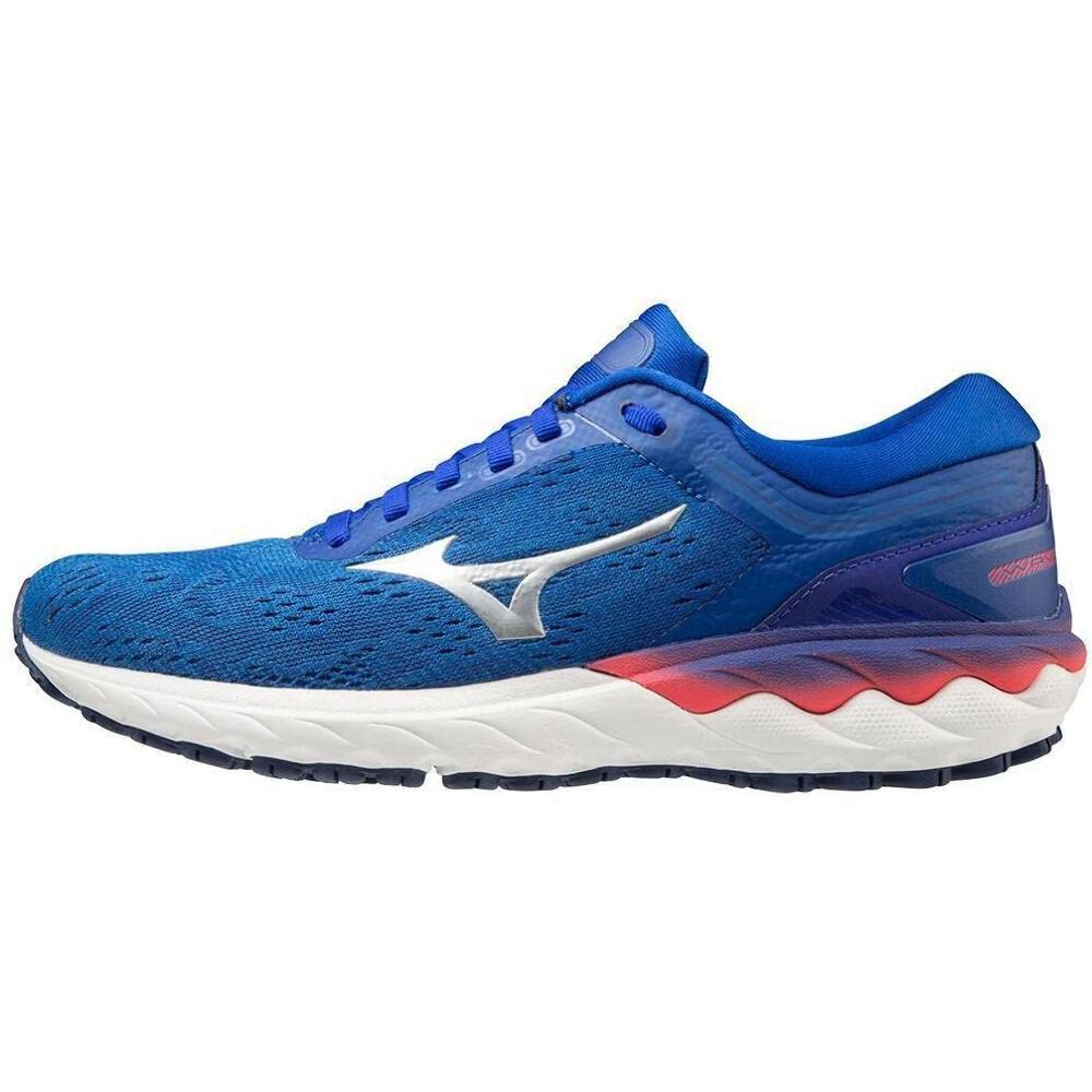 Mizuno Women's Competition Running Shoes - Lightweight & Breathable for Marathon Training - Reflex Blue/C Nimbus Cloud/Divapink - Size 7.5 US - Perfect for Road Racing & Track Workouts