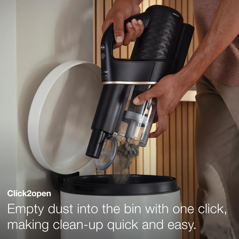 Miele Duoflex Cordless Stick Vacuum - 4 Brushes, Multi-Floor Cleaning for Home & Pet Hair