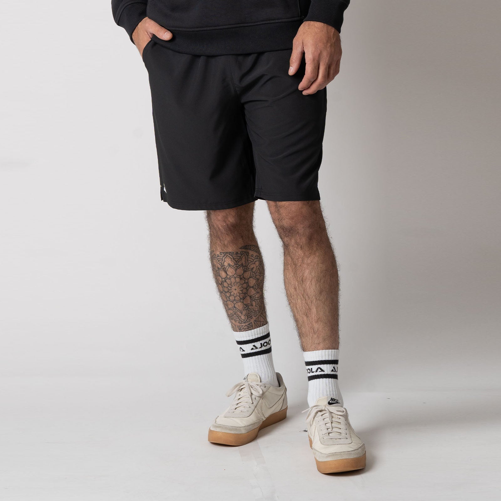 Men's 9-Inch Woven Shorts - Lightweight & Breathable for Summer, Gym, Running & Casual Wear