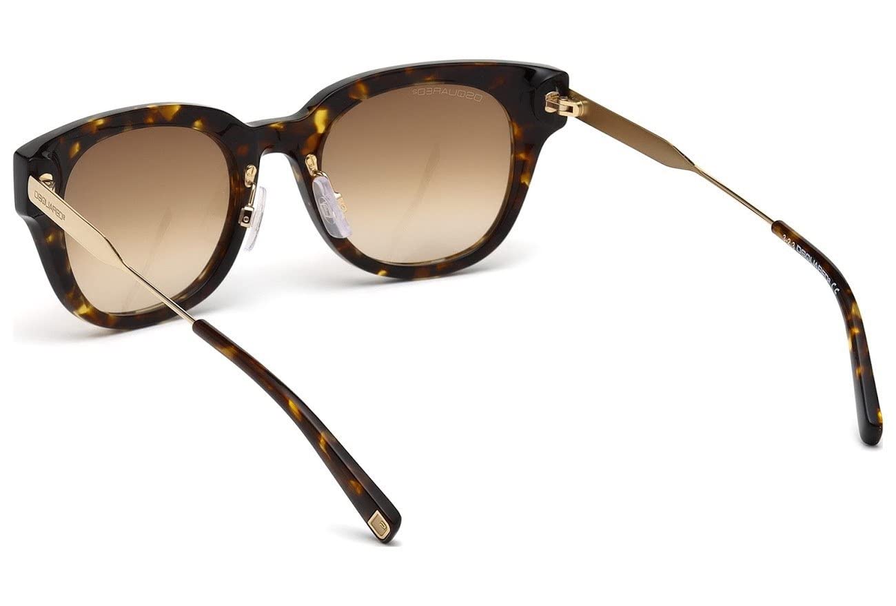 Dsquared2 DQ0140 Men's Polarized Sunglasses for Driving, Outdoor & Fashion - UV Protection Aviator Style Shades for Men