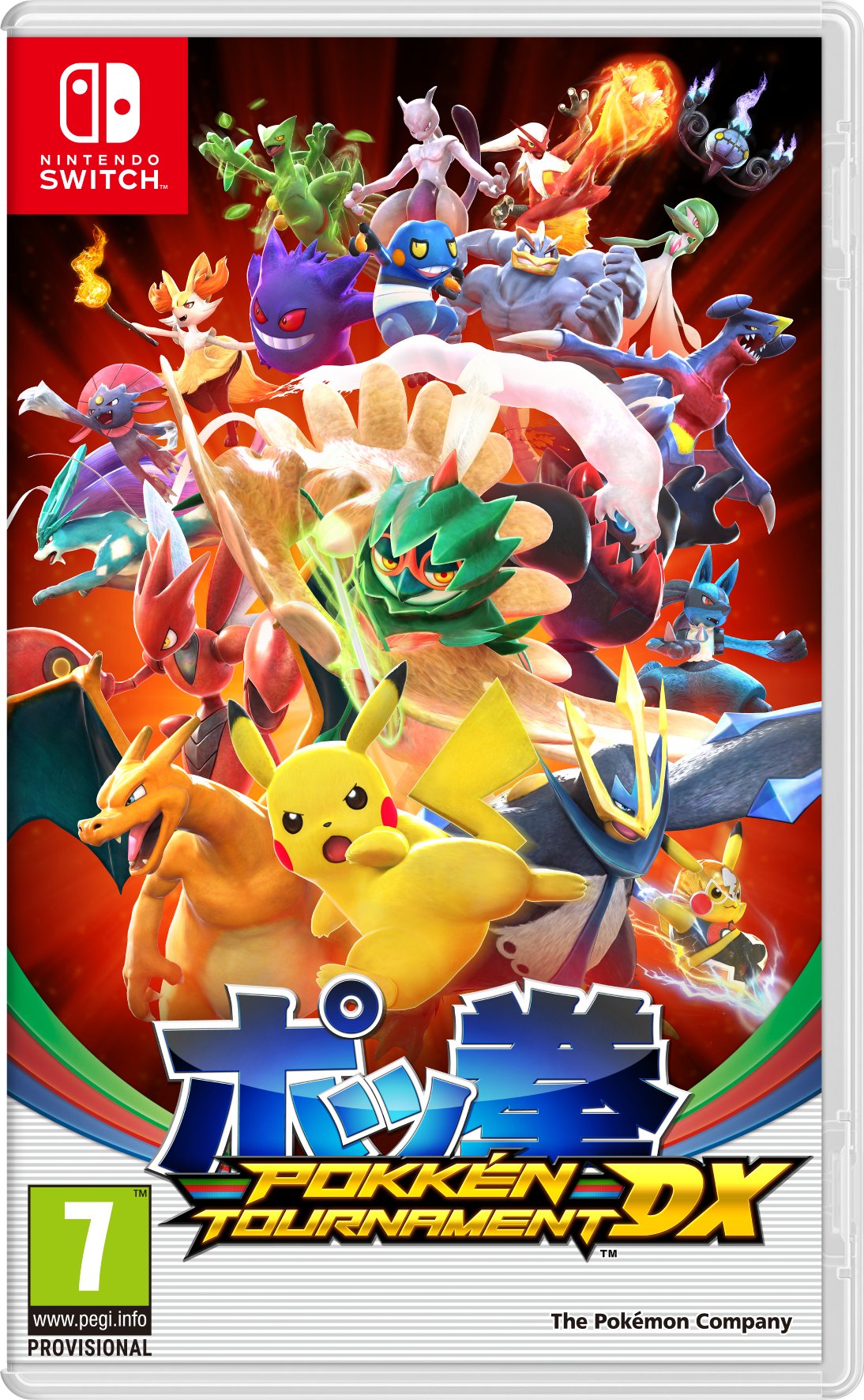 Pokkén Tournament DX - Nintendo Switch Fighting Game - Compatible with All Switch Models - Perfect for Competitive Gaming & Home Entertainment
