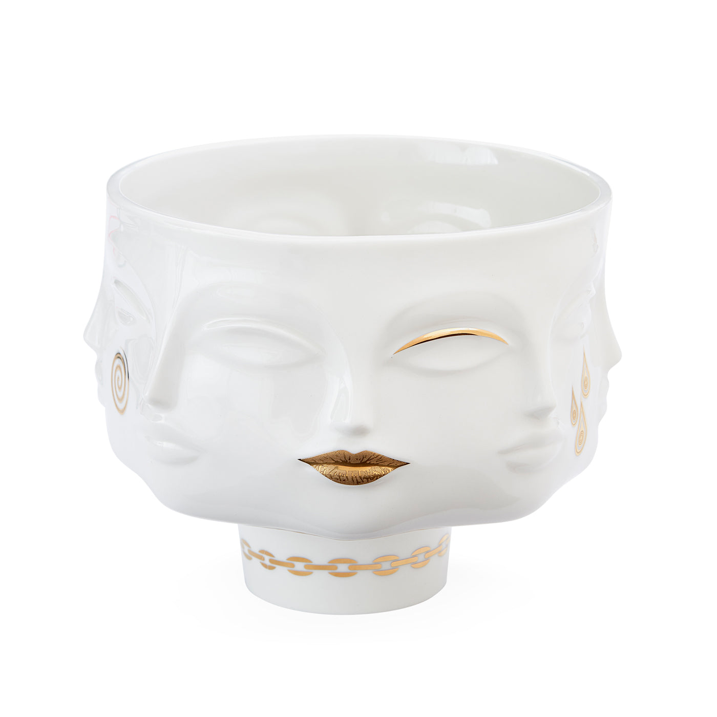 Gilded Dora Maar Bowl - Elegant Decorative Serving Bowl for Dining, Entertaining & Home Decor - Perfect for Salads, Fruits, Centerpieces & Gift Giving
