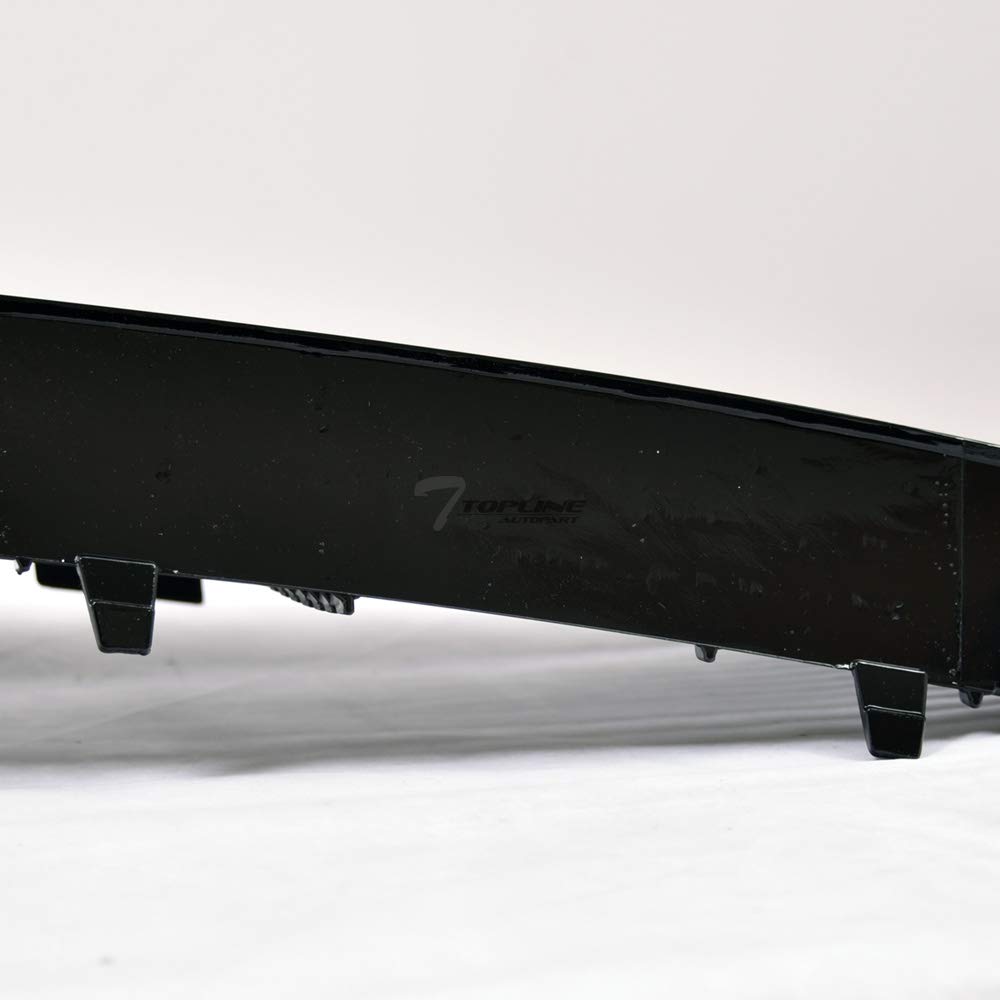 2005-2009 Ford Mustang V6 Glossy Black Front Bumper Grille Replacement - Horizontal Style for Enhanced Airflow & Sporty Look | Perfect for Car Upgrades, Auto Shows & Mustang Enthusiasts