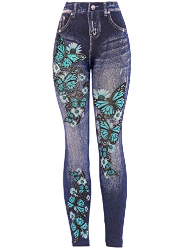 Blue Butterfly With Sparkles