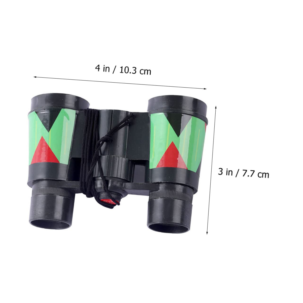 12 Pcs Kids Binoculars for Outdoor Exploration - Durable Plastic Space-Themed Monocular Toys for Boys & Girls - Perfect for Bird Watching, Camping, Hiking & Nature Adventures