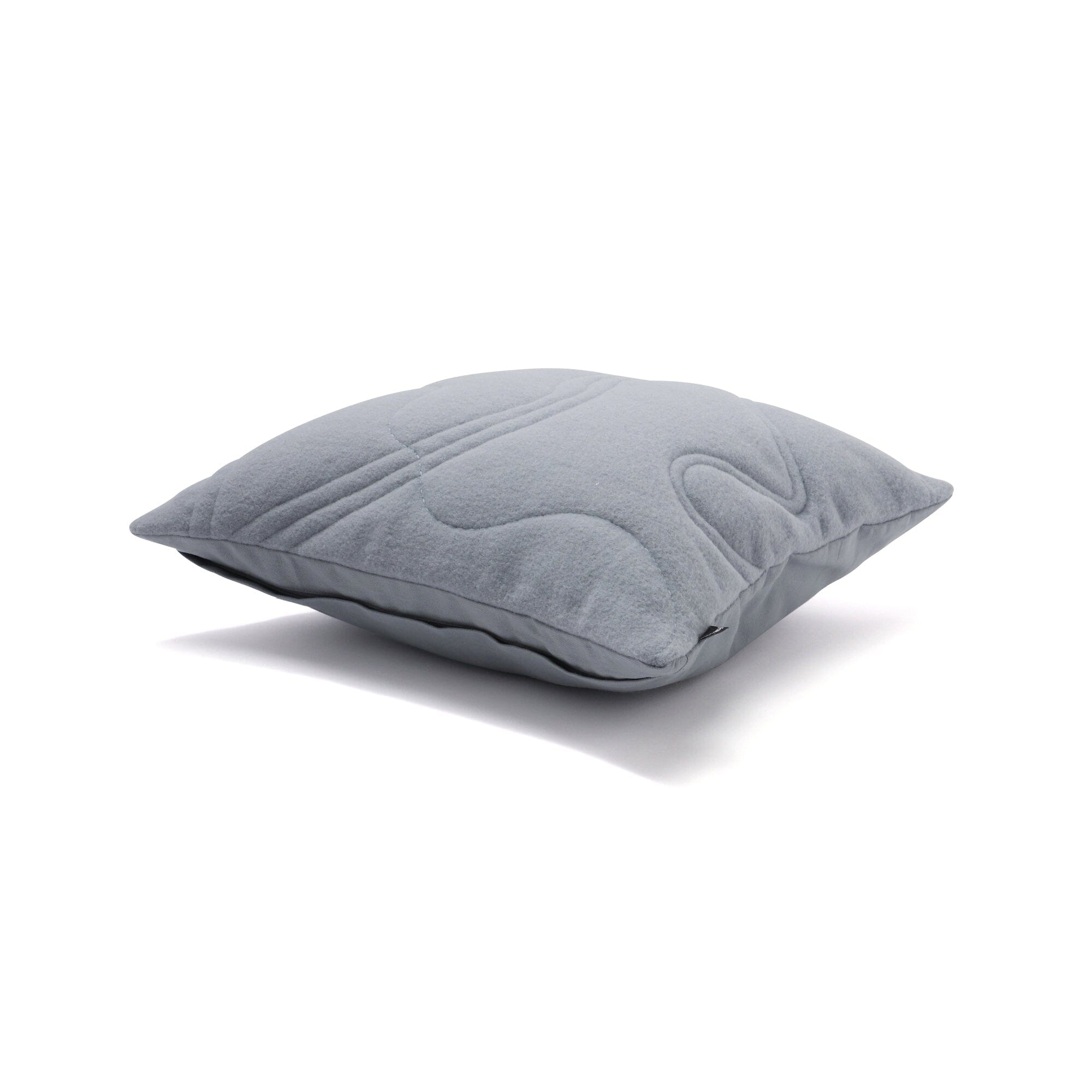 Soft Blue Felt Quilt Cushion Cover 45x45cm - Cozy Home Decor for Sofa, Bed, or Chair - Premium Quality & Washable Fabric