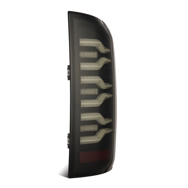 02-06 Dodge Ram 1500 & 03-06 Ram 2500/3500 LED Tail Lights - LUXX Series Black Smoke Style - Upgrade Your Truck's Rear Lighting for Night Driving & Enhanced Safety