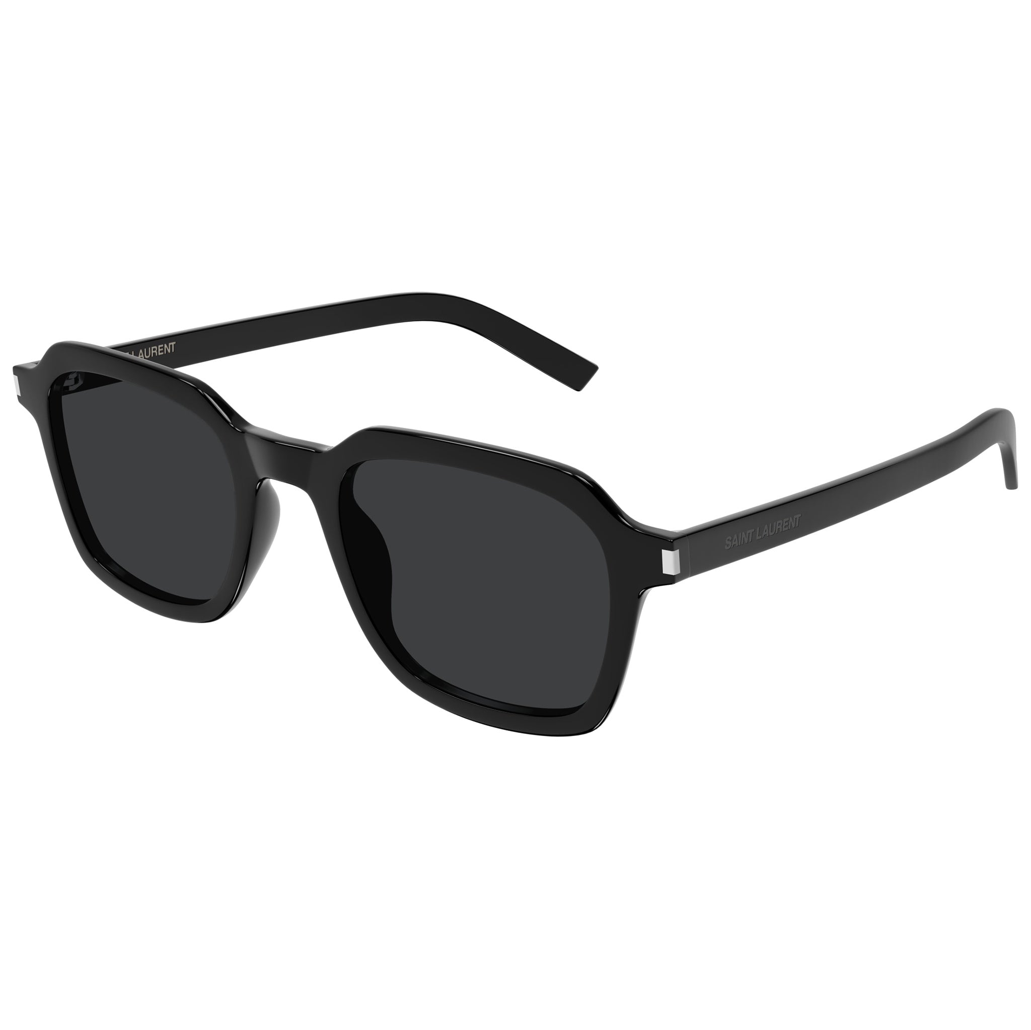 Saint Laurent SL 715 Slim 001 Black Sunglasses for Men & Women - Luxury Designer Shades for Fashion, Travel & Outdoor Activities