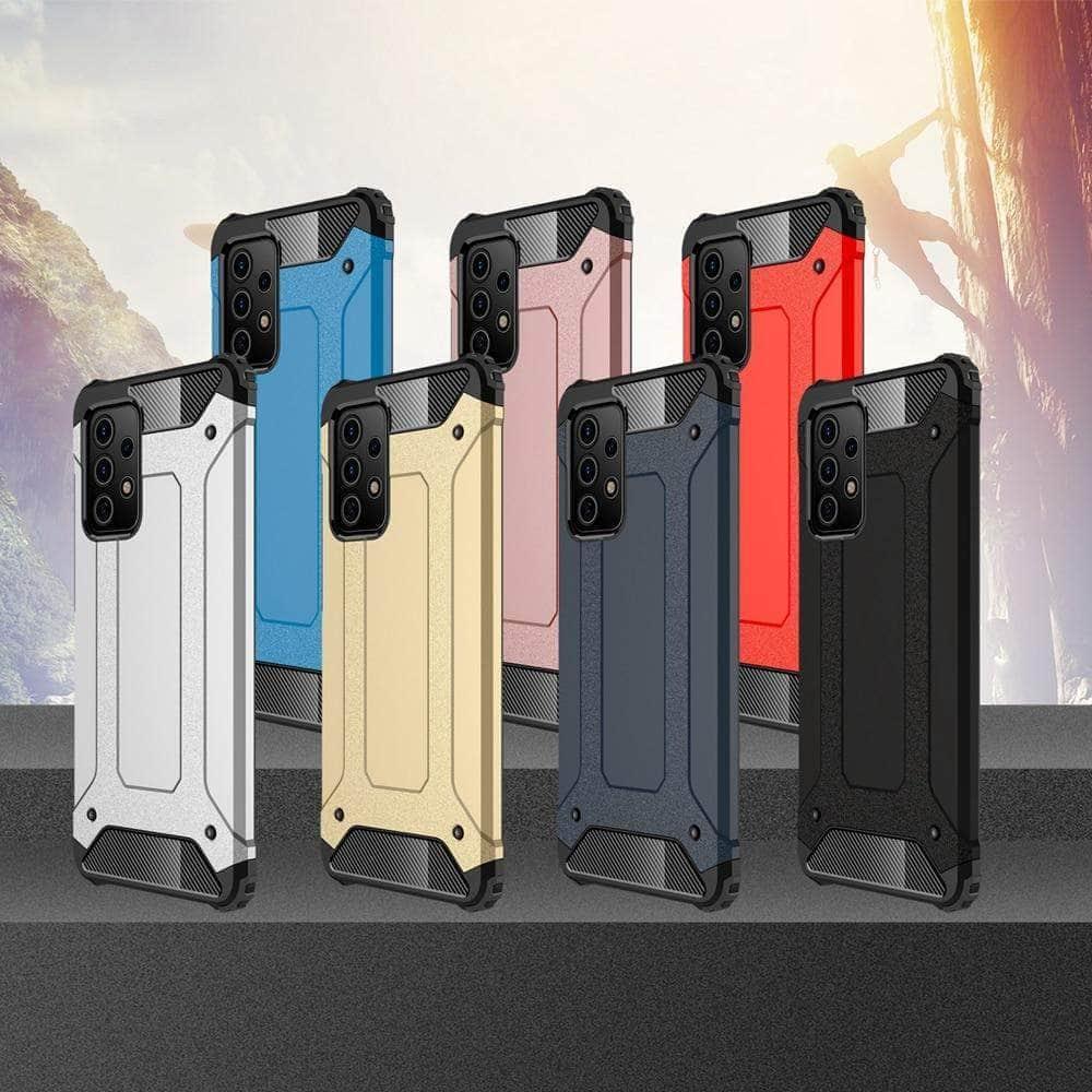 Shockproof Armor Galaxy A42 Silicone Phone Case - Durable Protective Cover for Samsung Galaxy A42 5G - Perfect for Outdoor Activities, Work & Travel