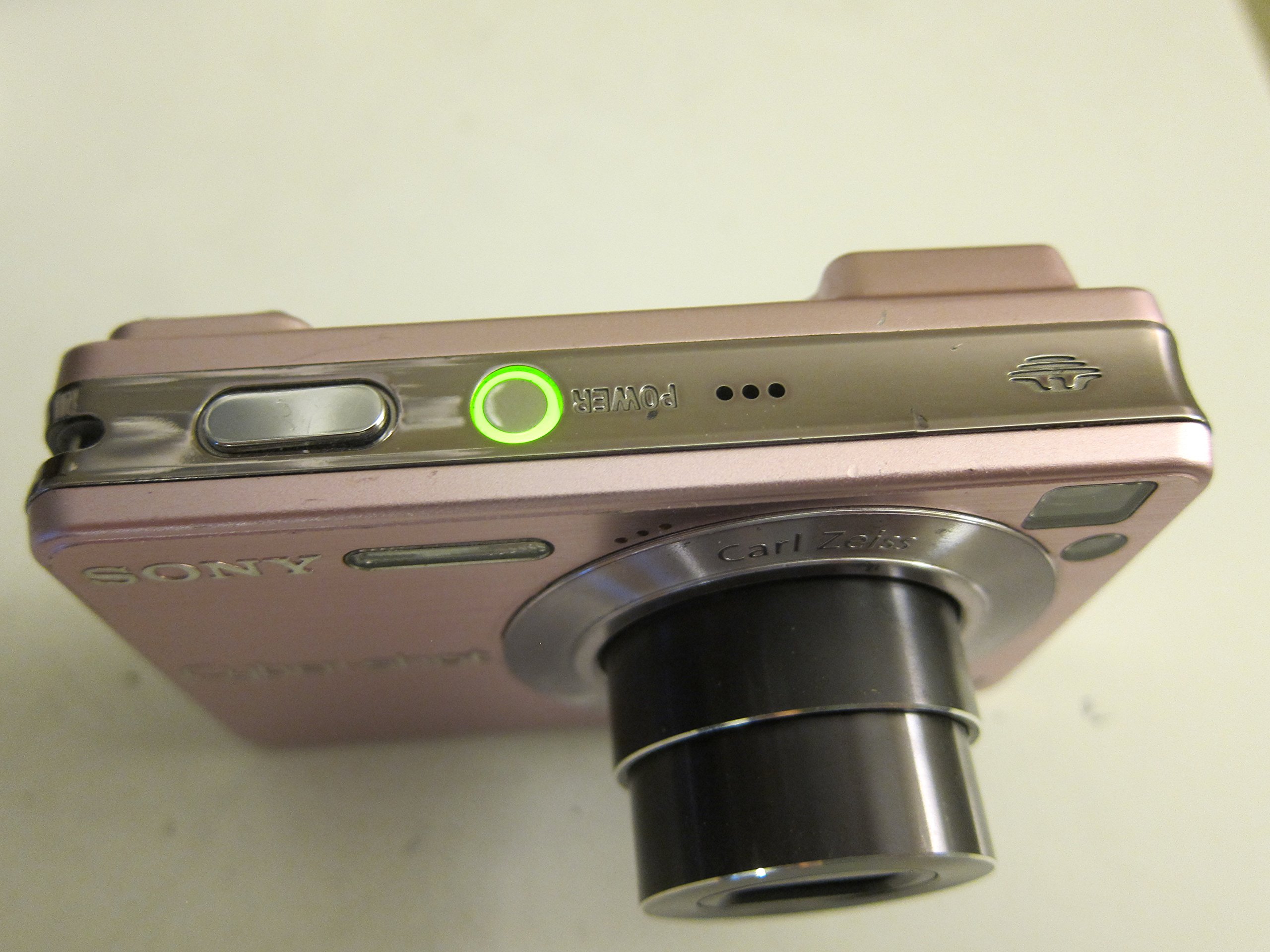 Sony Cybershot DSCW120/P 7.2MP Digital Camera with 4x Optical Zoom & Super Steady Shot - Pink | Compact Point & Shoot Camera for Travel, Vlogging & Everyday Photography