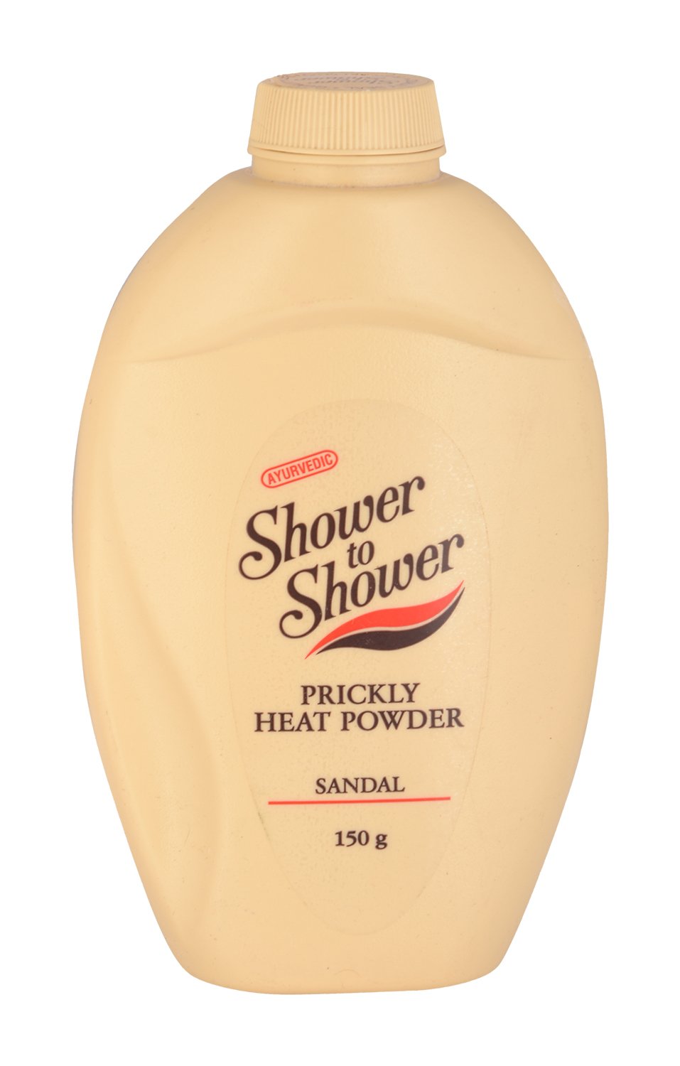 Shower to Shower Sandal Prickly Heat Powder - 150g | Talc-Free Body Powder for Men & Women | Prevents Sweat & Odor After Shower, Gym, or Outdoor Activities