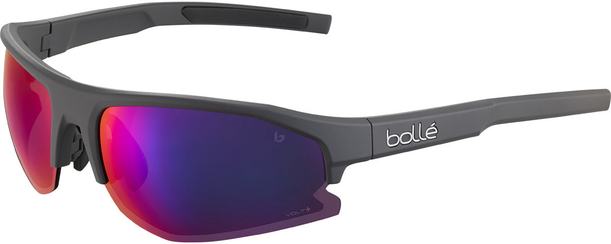 Bolle Bolt 20 Sunglasses - Polarized Sports Sunglasses for Running, Cycling & Outdoor Activities - UV Protection & Lightweight Design for Men & Women