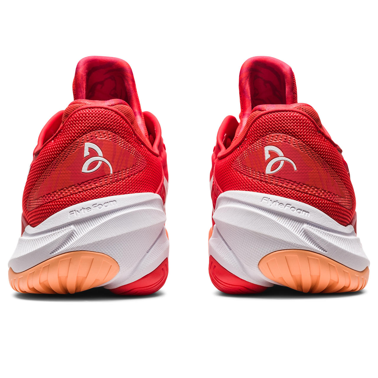 ASICS Court FF 3 Novak Men's Tennis Shoes - Red/White | High-Performance Tennis Footwear for Competitive Play & Court Training | Perfect for Hard Court Matches & Professional Tennis Practice