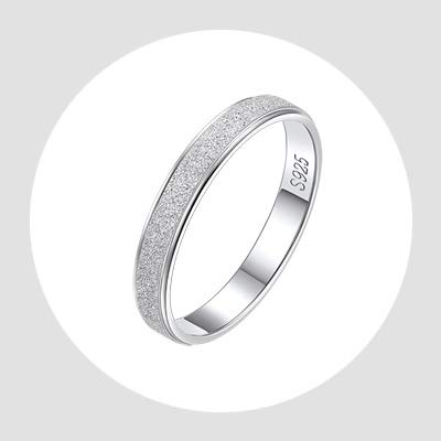 F. 3mm Stardust Ring