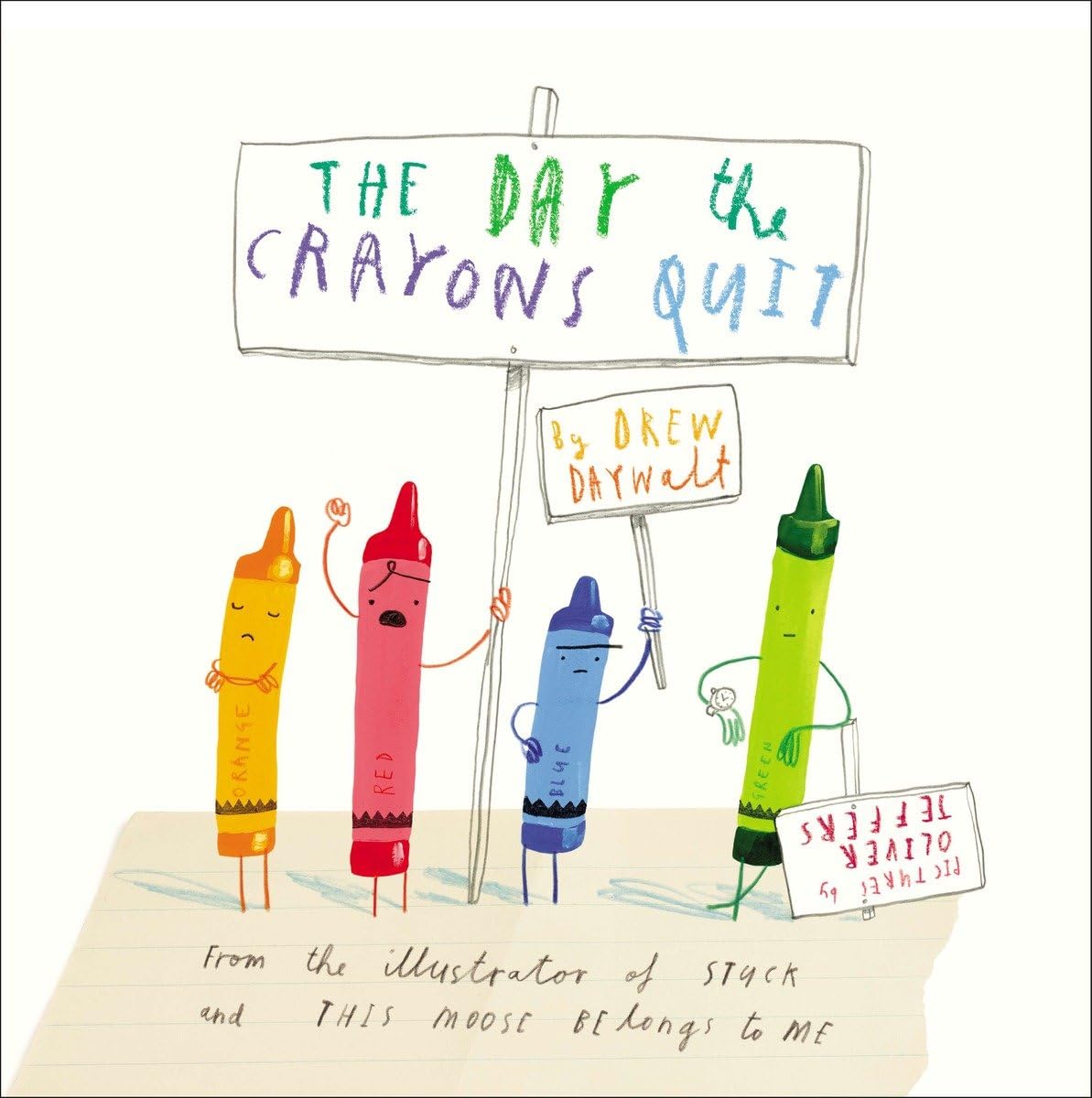 The Day the Crayons Quit - Funny Children's Book About Crayons Going on Strike | Perfect for Storytime, Classroom Read-Alouds & Teaching Colors