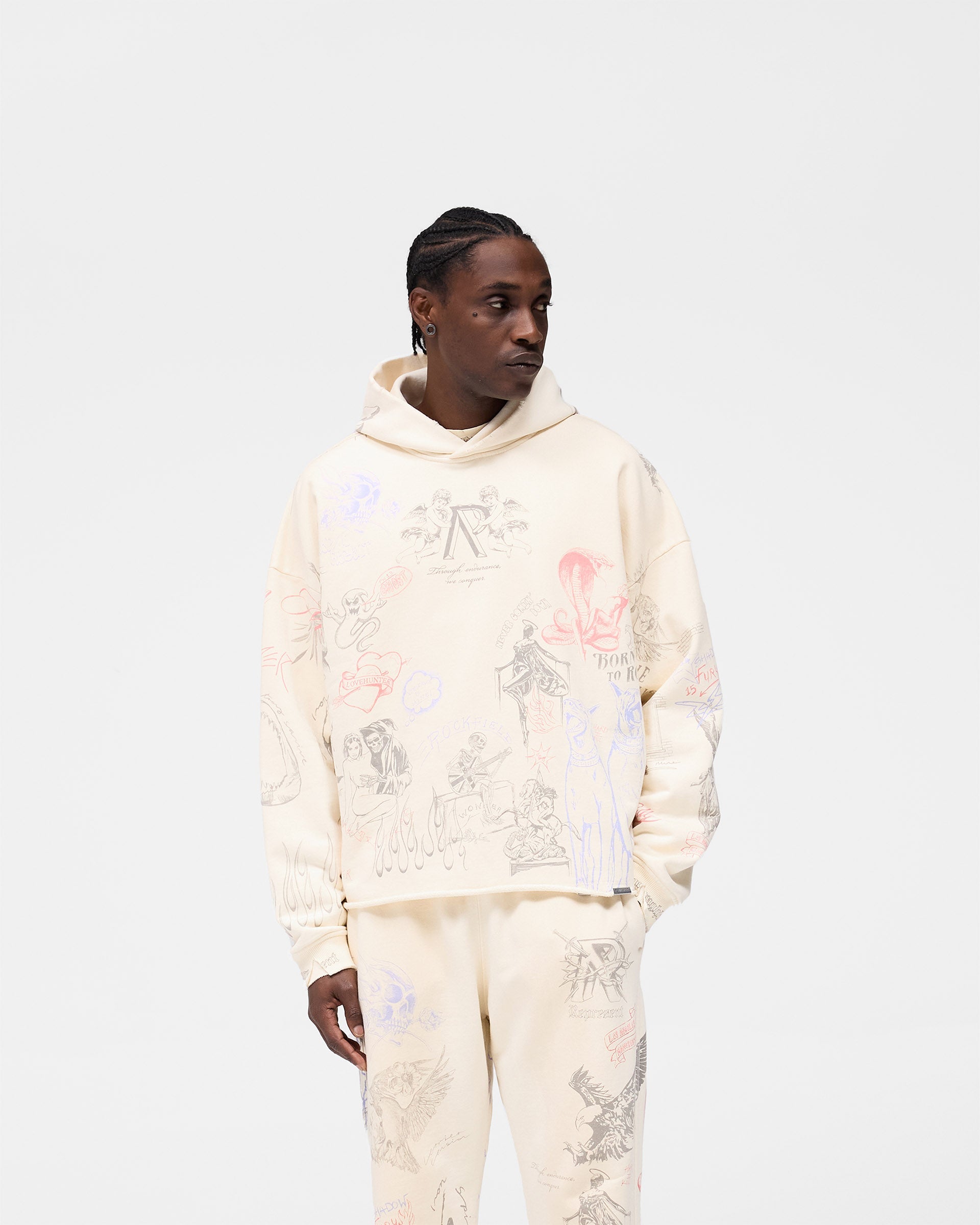 Legacy Hoodie - Soft Buttercream Fleece Pullover for Men & Women | Cozy Casual Wear for Fall & Winter | Perfect for Lounging, Travel & Outdoor Activities