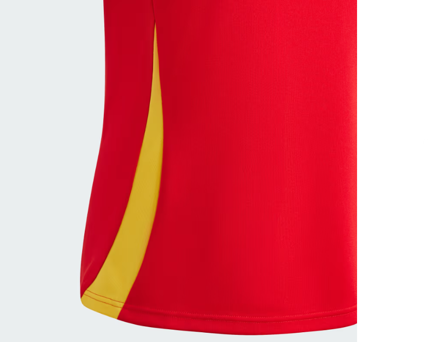 Adidas Spain 2024 Home Authentic Football Jersey - Red & Yellow - Official Fan Jersey for World Cup & UEFA Matches - Perfect for Game Day & Soccer Enthusiasts