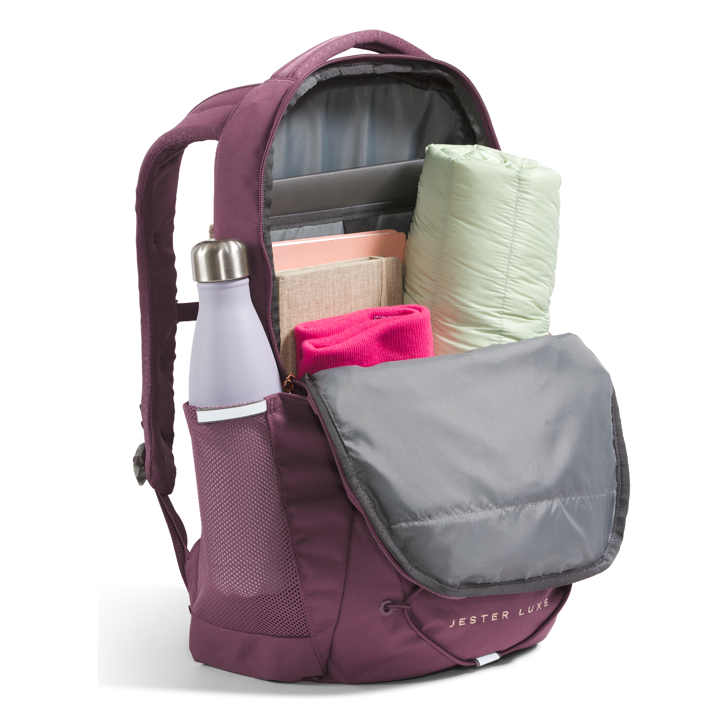 The North Face Women's Jester Luxe Backpack - Durable Laptop Backpack for Work, School & Travel - Water-Resistant Daypack with Comfortable Straps & Multiple Pockets