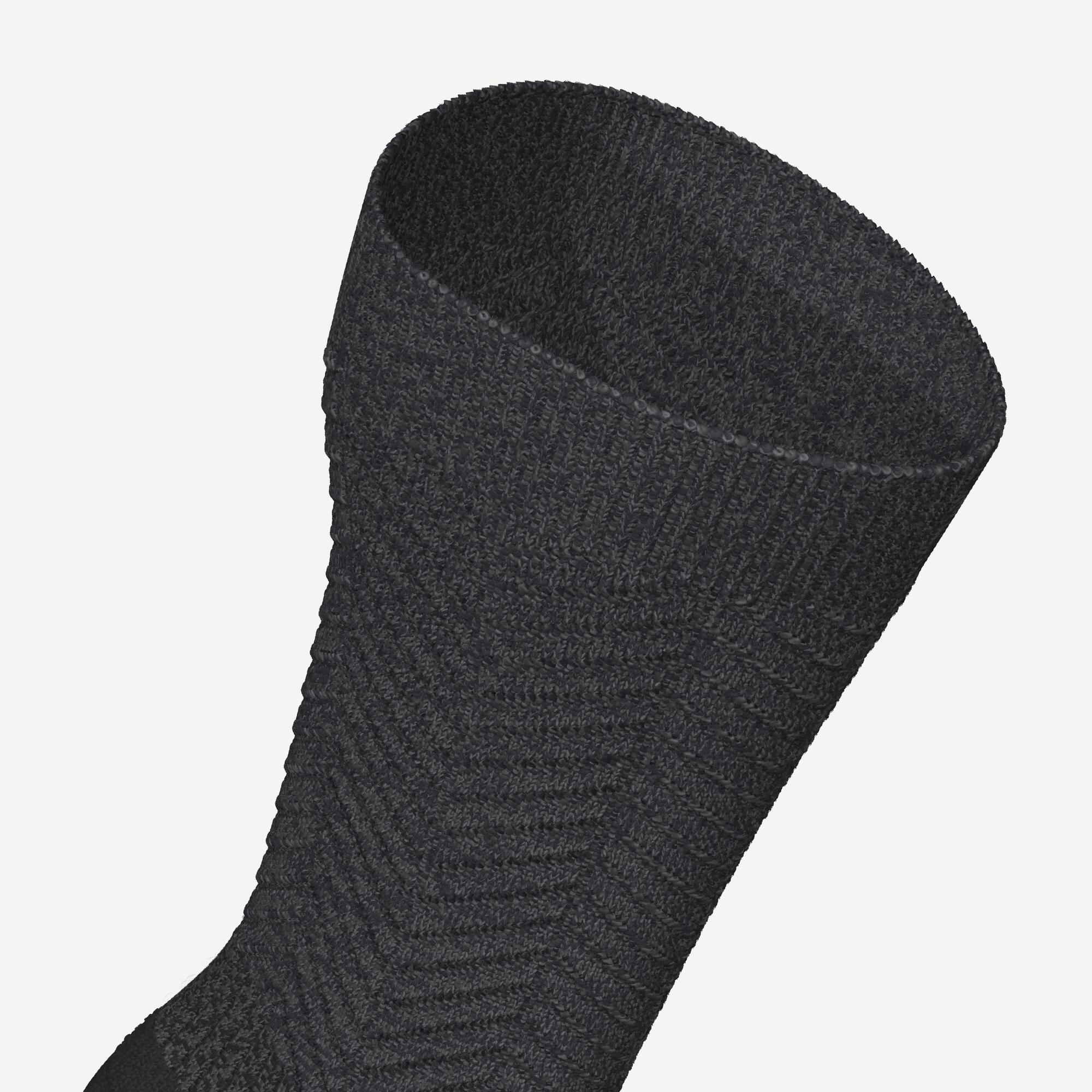 Quechua SH500 Mid 2 Pair Winter Hiking Warm Socks for Men & Women - Thermal Wool Trekking Socks for Cold Weather Outdoor Activities, Camping & Snow Sports