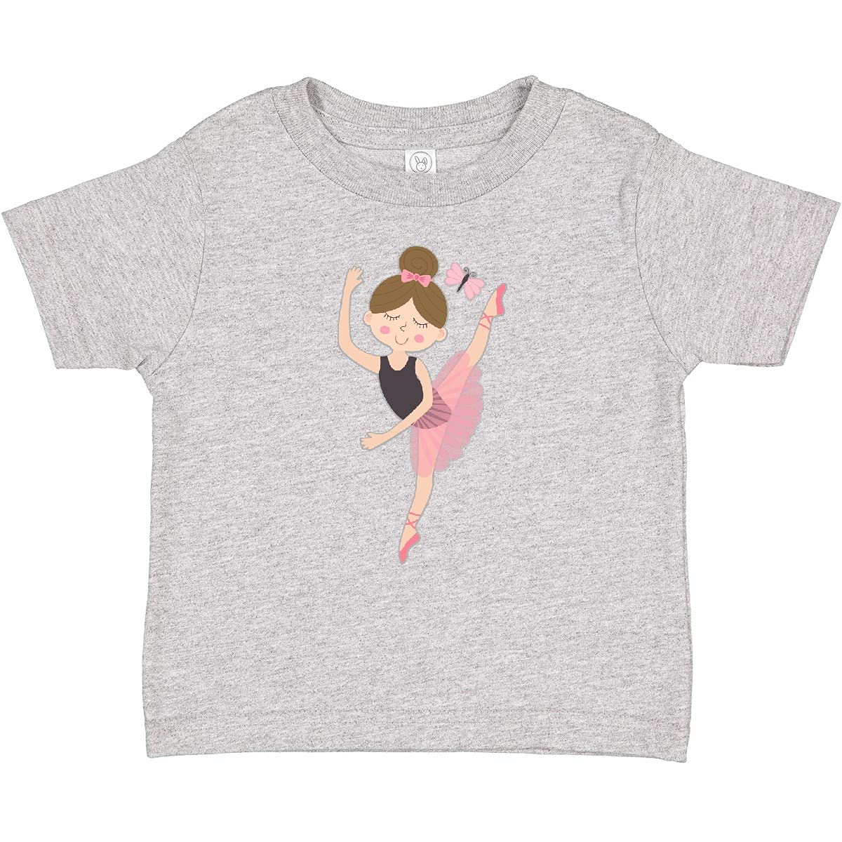 Ballet Dancer Baby T-Shirt for Girls - Cute Dance Outfit for Toddler Ballet Class & Recital