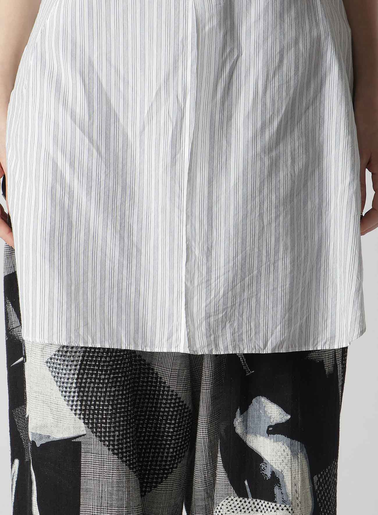 Premium C/CU Hard Twisted Dobby Stripe Pleated Shirt for Men - Stylish Casual & Office Wear - Perfect for Business Meetings, Dates & Smart Casual Outfits