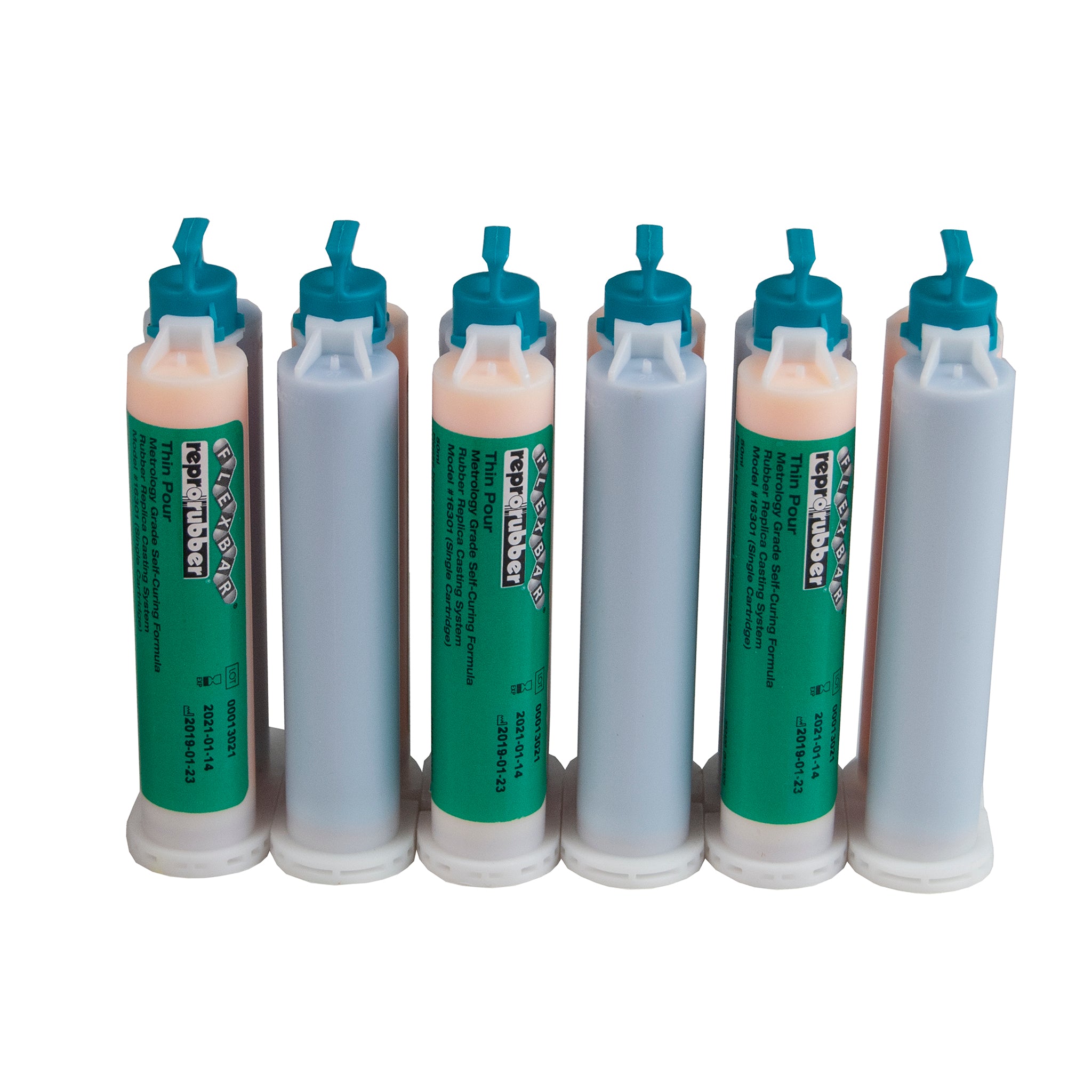 Thin Pour Cartridges (50ml) - 6 Pack | Premium Epoxy Resin for Art, Jewelry & DIY Crafts | Perfect for Resin Casting, Coating & Creative Projects