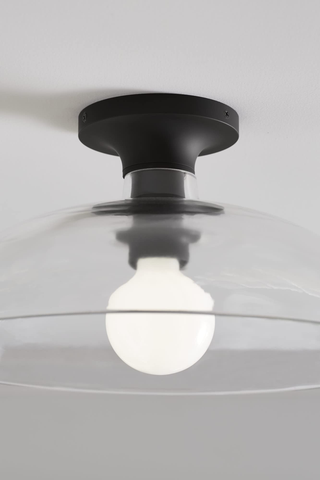 KOHLER Tone One-Light Flush Mount Ceiling Light - Modern LED Fixture for Bedroom, Bathroom, Hallway & Kitchen Lighting