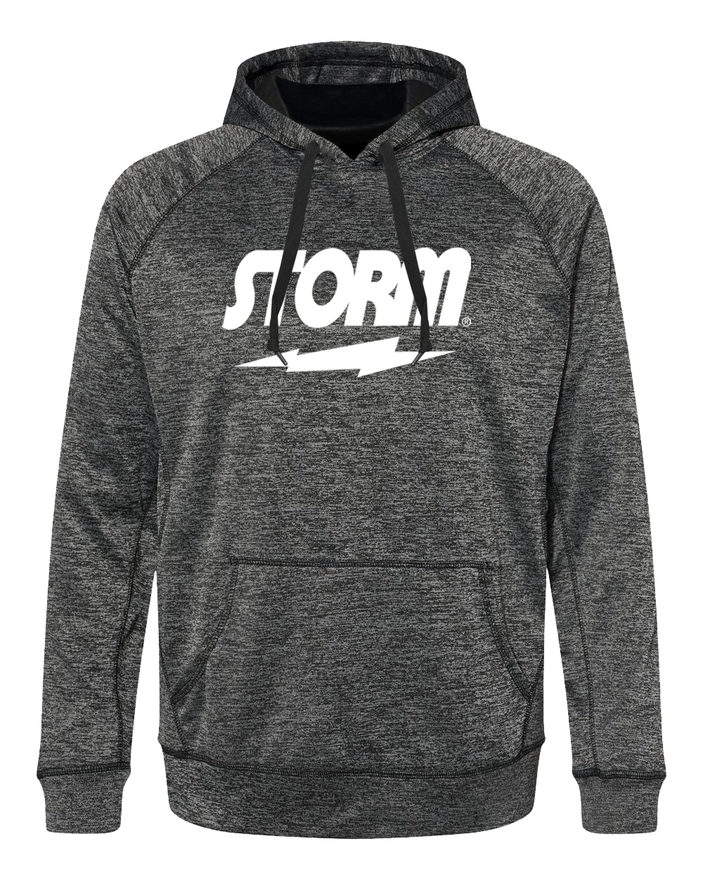 Storm Classic White Performance Hoodie for Men & Women - Lightweight, Breathable & Moisture-Wicking - Perfect for Running, Gym Workouts & Outdoor Activities