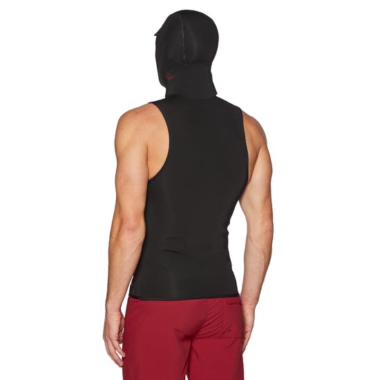 1mm Thermolite Vest XCEL Hooded Insulated Vest with 2mm Hood - Lightweight Thermal Underlayer for Cold Weather, Outdoor Sports & Winter Activities